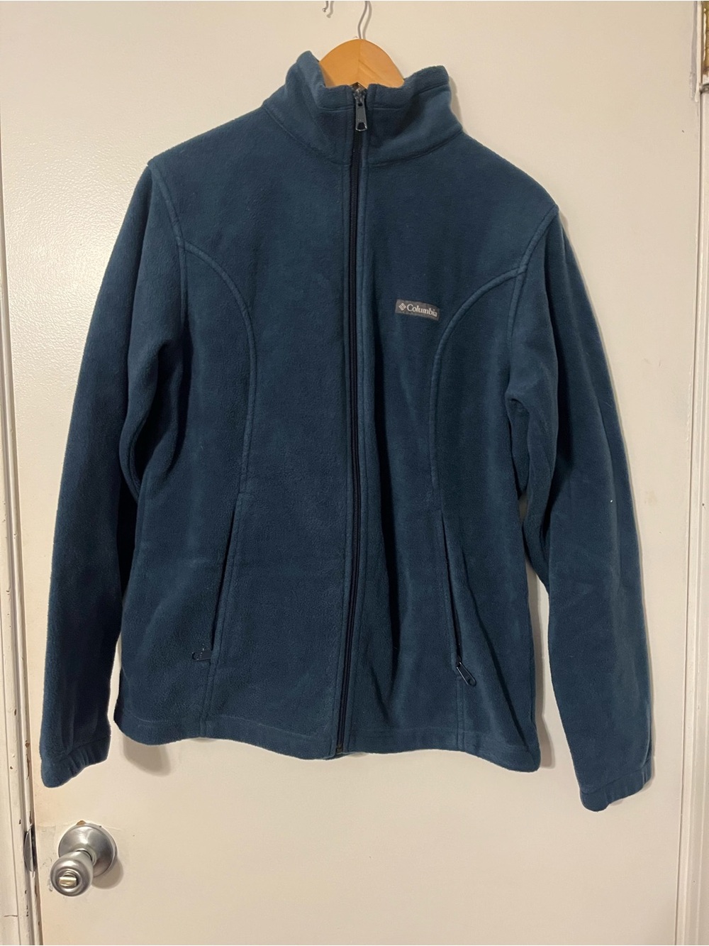 Columbia Women's Full-Zip Teddy Fleece Jacket - Teal Blue